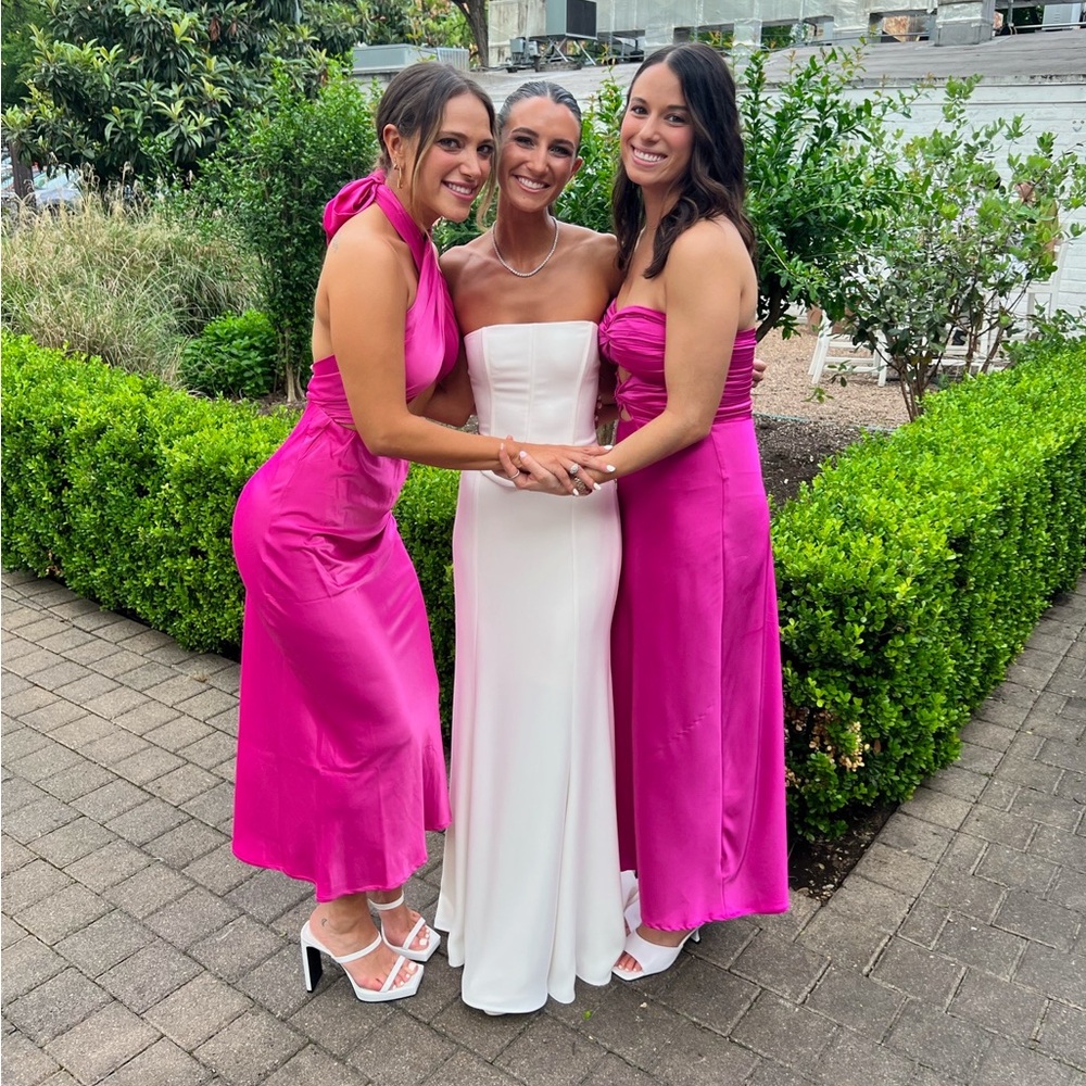 Reformation Haisley Two Piece White Dress - Picture 6 of 6